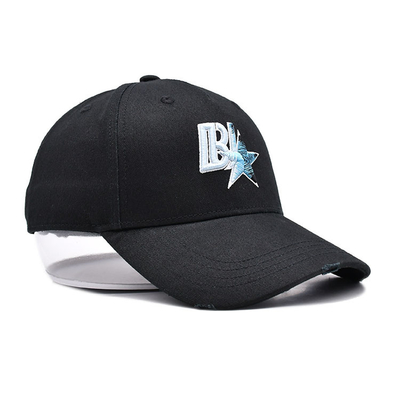 Broderierte Baseballmütze mit Custom Metal Buckle kann Ihr Logo ersetzen