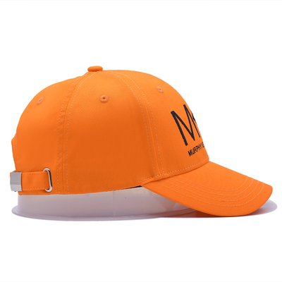 Strukturierte Vorderseite Sechs-Panel Baseballkappe Baumwollgewebe mit Sticklogo