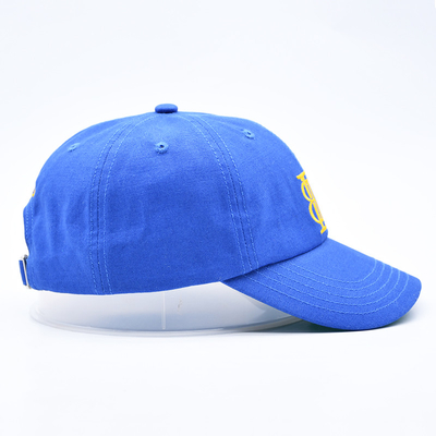 Individuell gestickte Logo unstrukturierte 6 Panel Baseballkappe mit geschwungenem Visor