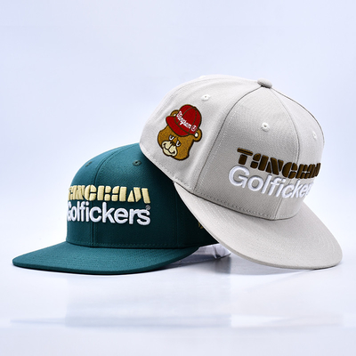 3D Stickerei Logo Stilvolle Qualität 6 Paneele Snapback Hut heiß verkaufen