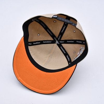 Broderie Custom Logo Leichtgewicht Snapback Kappen für individuelle Anforderungen
