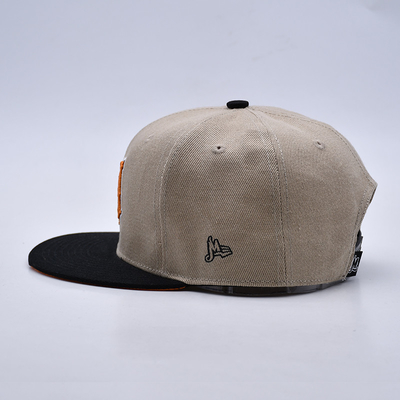 Broderie Custom Logo Leichtgewicht Snapback Kappen für individuelle Anforderungen