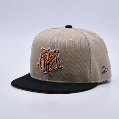 Broderie Custom Logo Leichtgewicht Snapback Kappen für individuelle Anforderungen