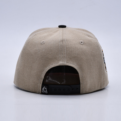 Broderie Custom Logo Leichtgewicht Snapback Kappen für individuelle Anforderungen