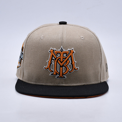 Broderie Custom Logo Leichtgewicht Snapback Kappen für individuelle Anforderungen