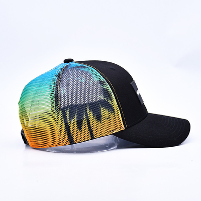 High-Performance 6 Panel Trucker Cap für aktive Lebensstile Lieferangebot maßgeschneidert
