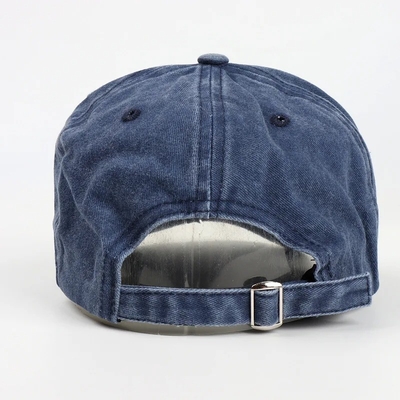 Ermäßigte 6-Panel Baseballkappe mit flachem Stickgewebe