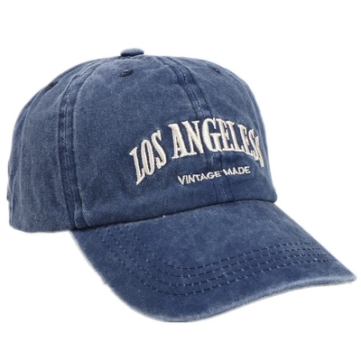 Ermäßigte 6-Panel Baseballkappe mit flachem Stickgewebe