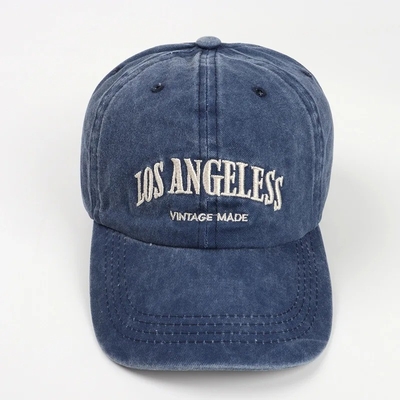 Ermäßigte 6-Panel Baseballkappe mit flachem Stickgewebe