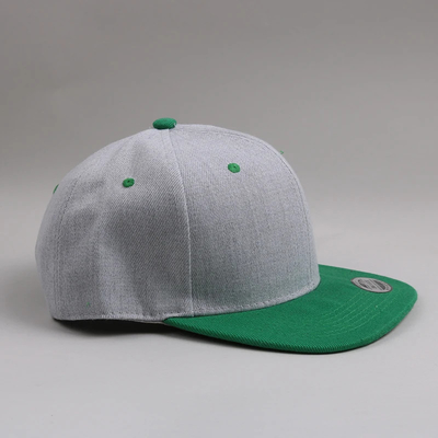 Große Freizeitmütze Freizeitmütze 6 Panel Flat Brim Snapback Kappe für Outdoor-Aktivitäten