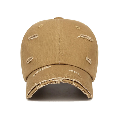 Fashion Khaki Outdoor Hut 6 geschwungenes Visor-Panel Baseballkappe mit niedrigerem Preis