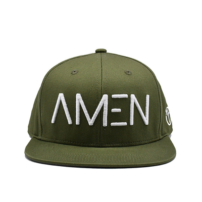 Customized Logo Stiftung Snapback Hut mit leichter Baumwolle