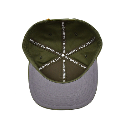 Customized Logo Stiftung Snapback Hut mit leichter Baumwolle