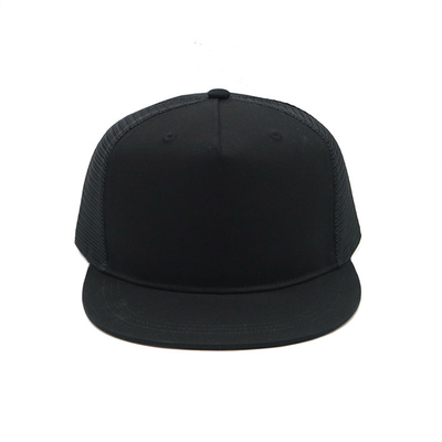 Unisex Custom 5 Panel Baumwolle Trucker Cap kann Ihr Logo anpassen
