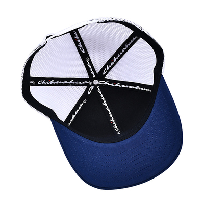 Unisex Mesh Trucker Cap mit gesticktem Logo und Druckband