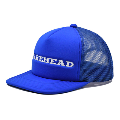 Broderiertes Logo Alle Jahreszeiten Hut 6-Panel Konstruktion Kappen mit Sponge Visor und Front-Panel