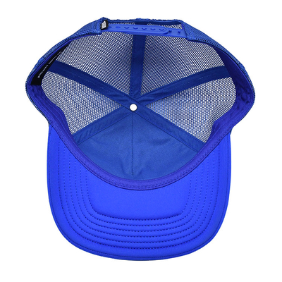 Broderiertes Logo Alle Jahreszeiten Hut 6-Panel Konstruktion Kappen mit Sponge Visor und Front-Panel