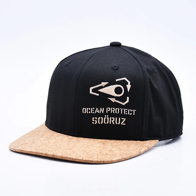 Leichte Baumwolle Flat Brim Snapback Hüte Anpassung verfügbar