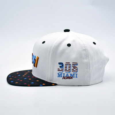 Neue Mode Hip Hop Outdoor Sport 3d Puff Snapback Kappe Broderiertes Logo Custom Hochwertige Männer Frauen Flat Brim Snapback