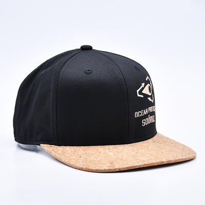 Leichte Baumwolle Flat Brim Snapback Hüte Anpassung verfügbar