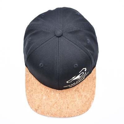 Leichte Baumwolle Flat Brim Snapback Hüte Anpassung verfügbar