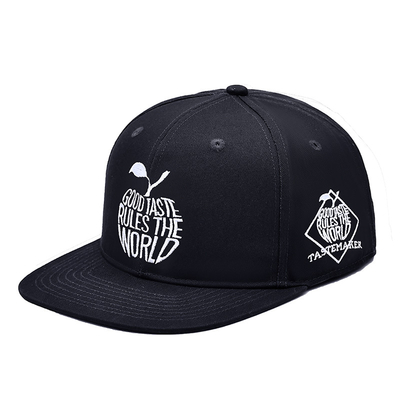 Custom Broderie Logo geschlossener Rücken Snapback Kappen Hochwertige Sport 6 Panel Snapback Hüte