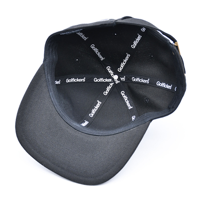 Custom Embroidery Logo 6 Panel Snapback Hut Kappe Hochwertige Großhandel Baumwolle Männer Flat Bill Gorras Snapback Hüte