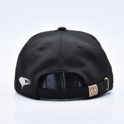 Custom Embroidery Logo 6 Panel Snapback Hut Kappe Hochwertige Großhandel Baumwolle Männer Flat Bill Gorras Snapback Hüte