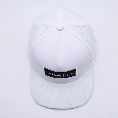 Großhandel 5 Panel Flat Bill Snapback Hut Custom OEM Logo Snapback Kappe für Männer