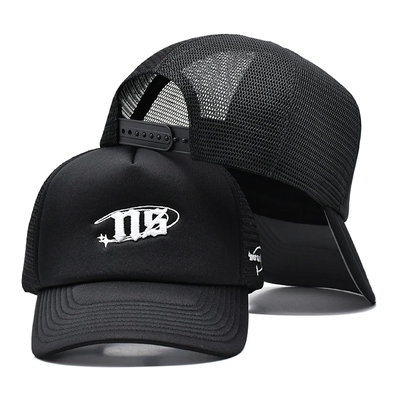 Besonderheit 5 Panel Mesh Trucker Cap Unisex Leere Plain Trucker Cap