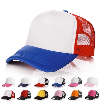 Schaum-Trucker-Kappe Mesh Cool Leichtgewicht Allzeit Sommerkappe Casual Sport Hut