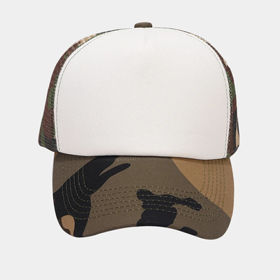 Besonderheit 5 Panel Mesh Trucker Cap Unisex Leere Plain Trucker Cap