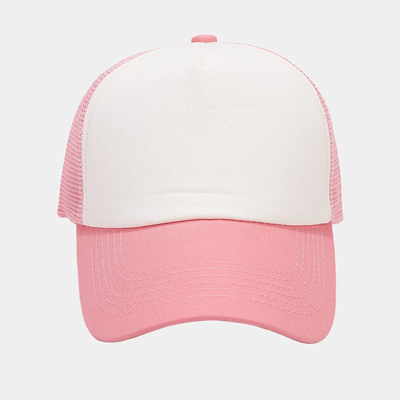 Oem Hochwertige Großhandel Mesh Trucker Cap 5 Panel Plain Rücken Trucker Hut Custom Gorras Mesh Hüte