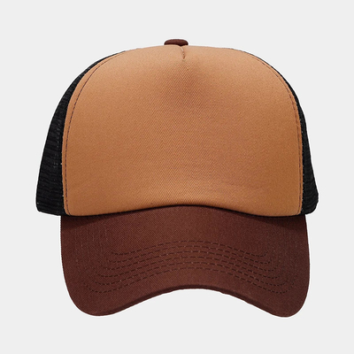 Oem Hochwertige Großhandel Mesh Trucker Cap 5 Panel Plain Rücken Trucker Hut Custom Gorras Mesh Hüte