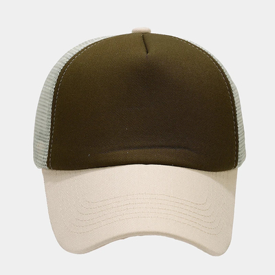 Oem Hochwertige Großhandel Mesh Trucker Cap 5 Panel Plain Rücken Trucker Hut Custom Gorras Mesh Hüte