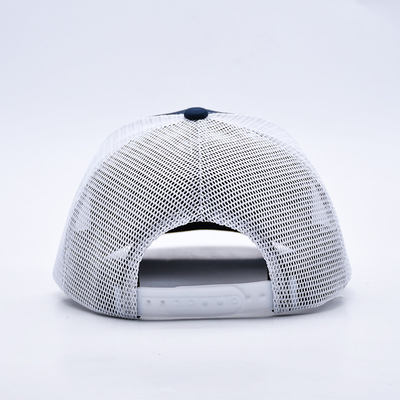 BSCI OEM Custom Logo Stickerei Richardson Trucker Hut Mesh Schnapp-Rück-Gorras 6 Panel Trucker Cap