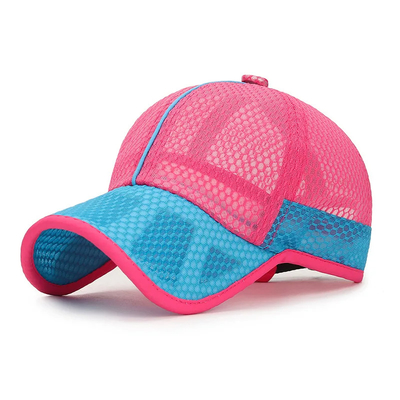 Atemberaubend einfacher Trucker-Hut einstellbarer Jungen Mädchen schnelle Trockene leere Mesh Gorras Custom-Hüte Trucker Cap