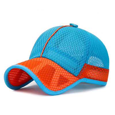 Atemberaubend einfacher Trucker-Hut einstellbarer Jungen Mädchen schnelle Trockene leere Mesh Gorras Custom-Hüte Trucker Cap