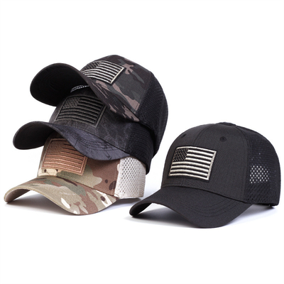 Besonders gestrickte 6 Panels Baumwolle Twill Profil Trucker Cap mit gebogenen Visor