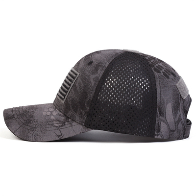 Besonders gestrickte 6 Panels Baumwolle Twill Profil Trucker Cap mit gebogenen Visor