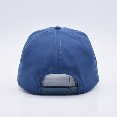 Großhandel Blue Rope Baseball Cap Custom Struktur Broderie Logo 5 Panel Golf Hüte Gorras