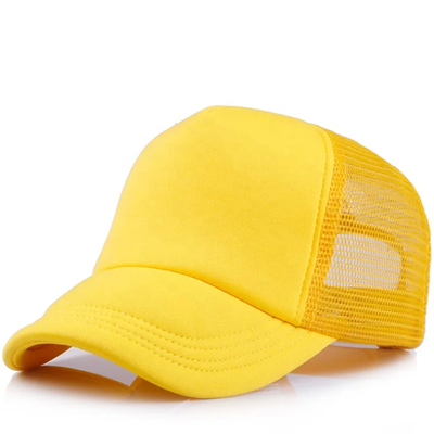 OEM Hut Fabrik Großhandel Hochwertige 5 Panel Kinder Baseballkappe Custom Transparent PVC Kante Kinder Baseball Hüte