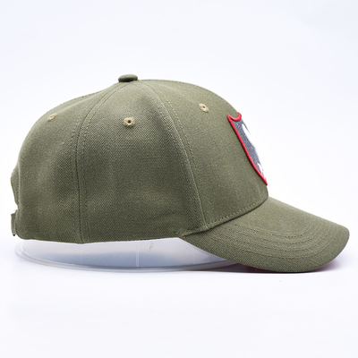 Custom Gorras Sportlieferant 6 Panel Grüne Baseballkappe Hochwertige 3d Stickerei Baseballhut