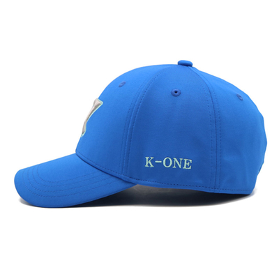 Großhandel Unisex geschwungener 6 Panels Baumwolle geschlossener Rücken bestickter Baseballhut