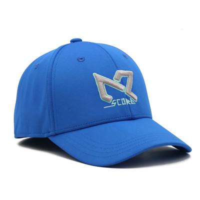 Großhandel Unisex geschwungener 6 Panels Baumwolle geschlossener Rücken bestickter Baseballhut