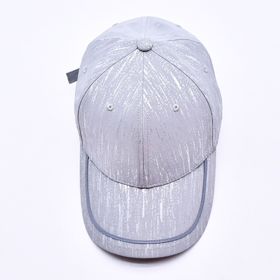Großhandel Unisex einfache Männer 6 Panel gebogene Kante Baseballhut Kappe Custom Logo