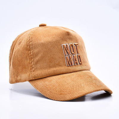 3D-Strukturierte Stickerei Schweißgewebe Baseballkappe Großhandel 5 Panel verstellbarer Snapback Baseballkappe
