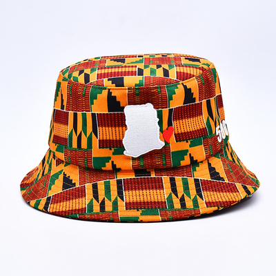 Fashon gedruckte Eimerkappe Custom Bulk Sublimation Stickerei Logo Eimer Hüte Für Sommer
