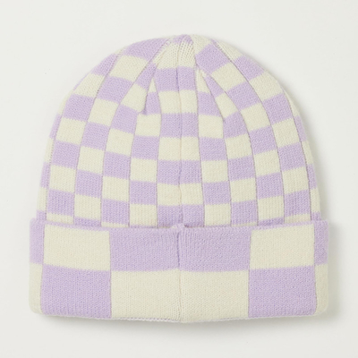 Frauen Männer Winterhut Modisch Druck Beanie gestrickt Weich Warm Slouchy Schädel Kappe Y2k Beanie