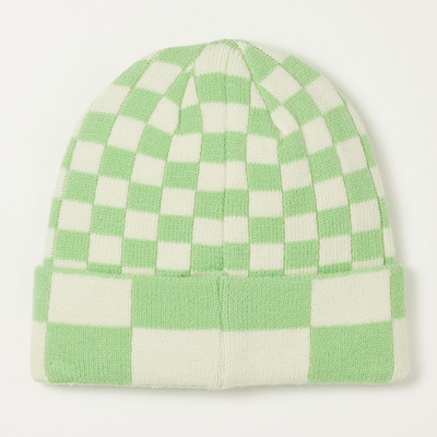 Frauen Männer Winterhut Modisch Druck Beanie gestrickt Weich Warm Slouchy Schädel Kappe Y2k Beanie